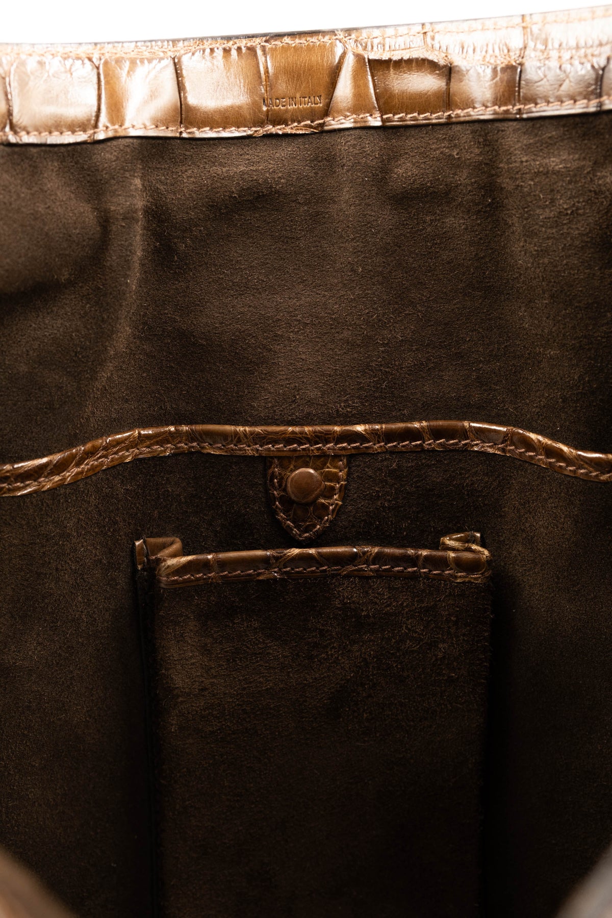 Ralph Lauren Brown Leather Shoulder Bag