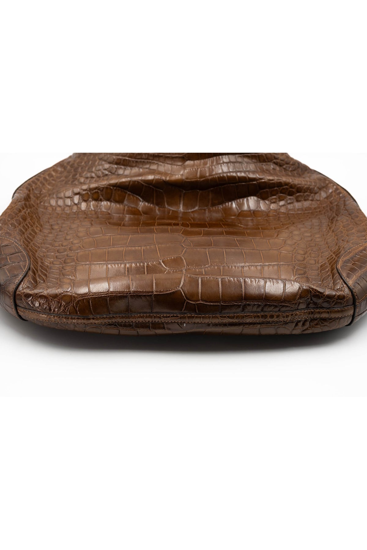 Ralph Lauren Brown Leather Shoulder Bag