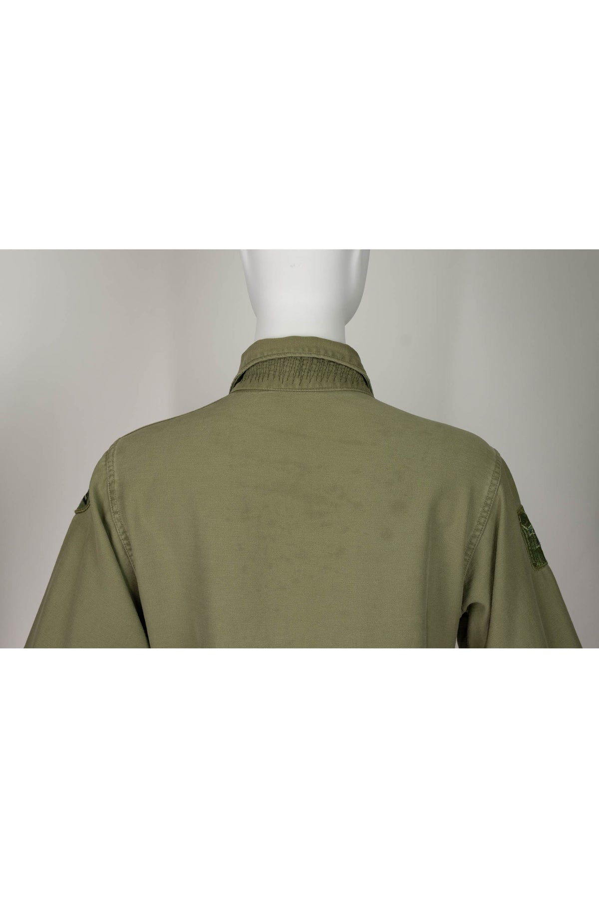 The Great China Wall Green Peace Embroidered Long Sleeve Top Size S/M