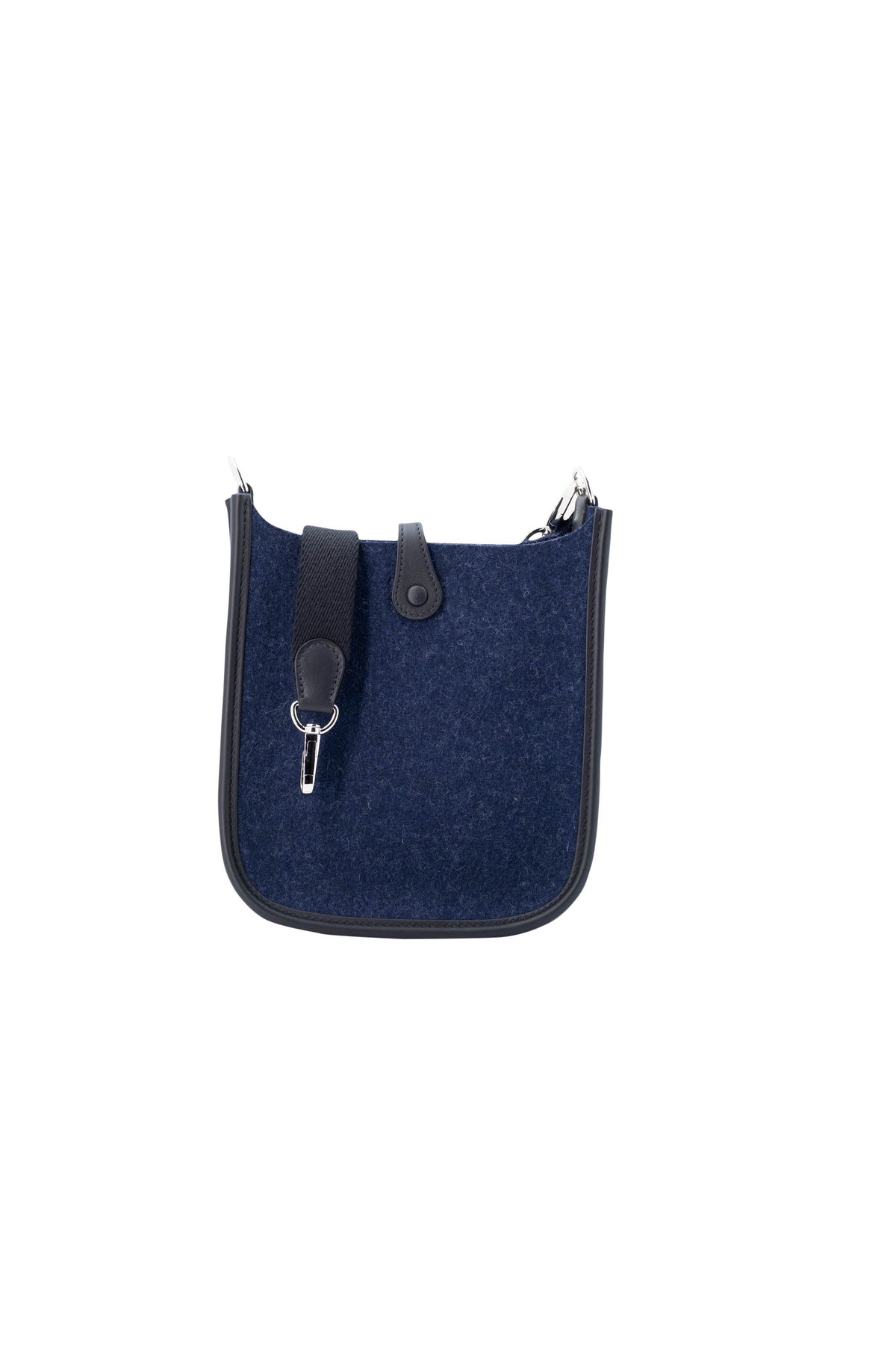 Hermes Evelyne Navy Felted Wool Size TPM
