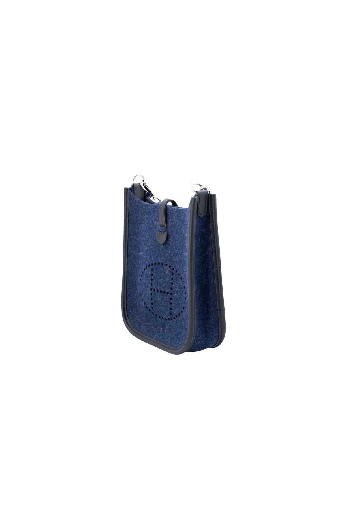 Hermes Evelyne Navy Felted Wool Size TPM