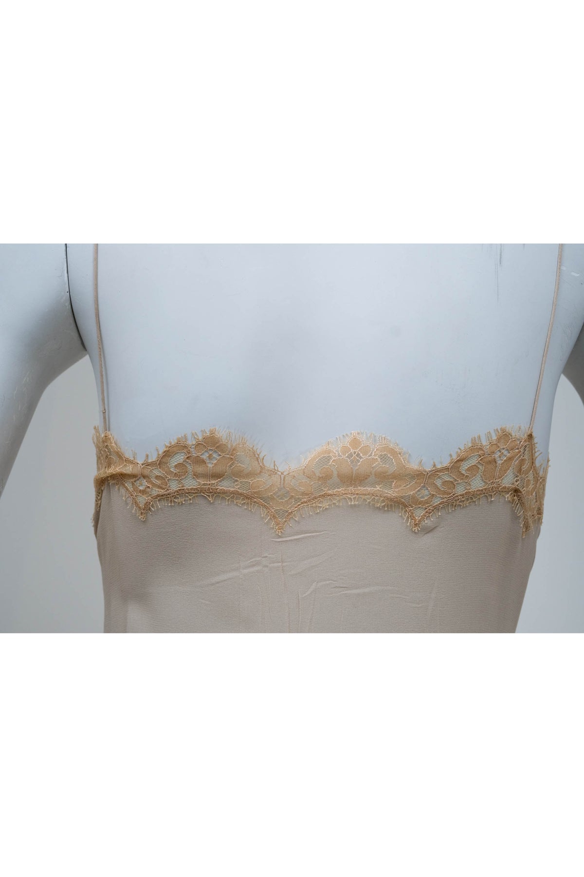 Gucci Cream Chiffon Floral Print Pleated Skirt Maxi Dress 2016 Size 42/6