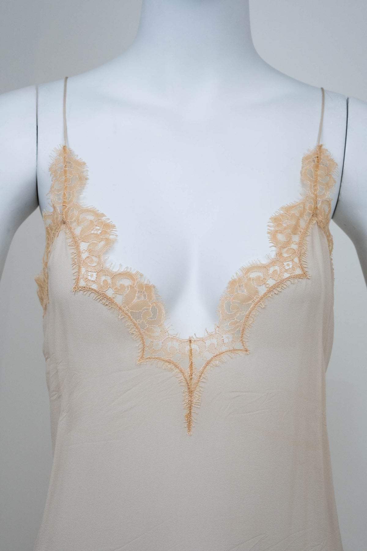 Gucci Cream Chiffon Floral Print Pleated Skirt Maxi Dress 2016 Size 42/6