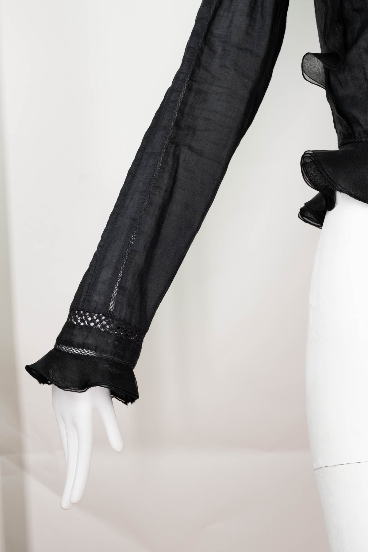 Isabel Marant Victorian style black Shirt Size M