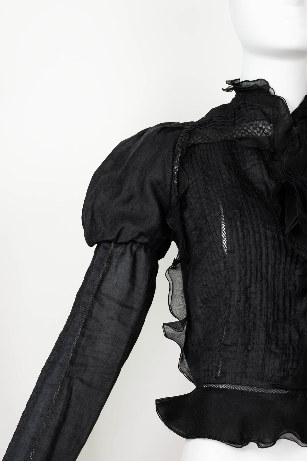 Isabel Marant Victorian style black Shirt Size M