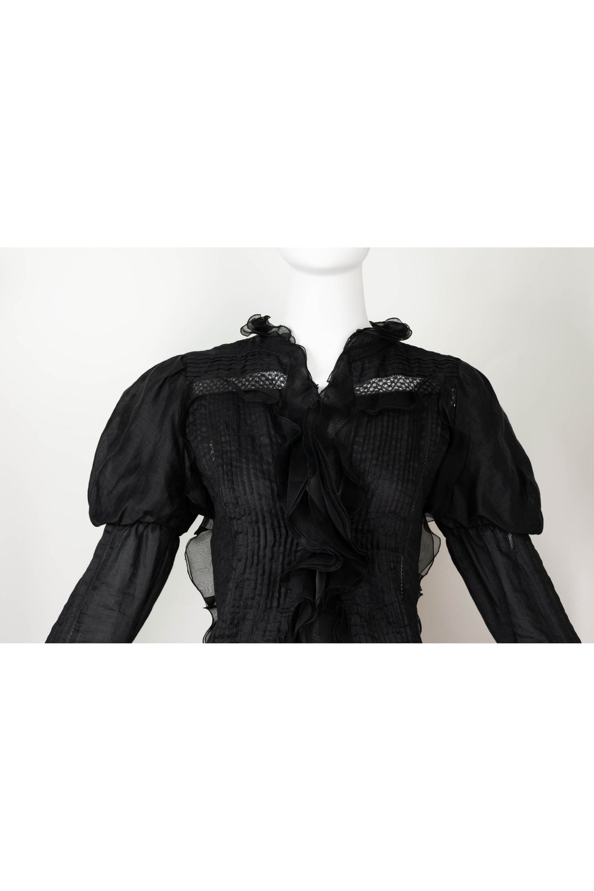 Isabel Marant Victorian style black Shirt Size M
