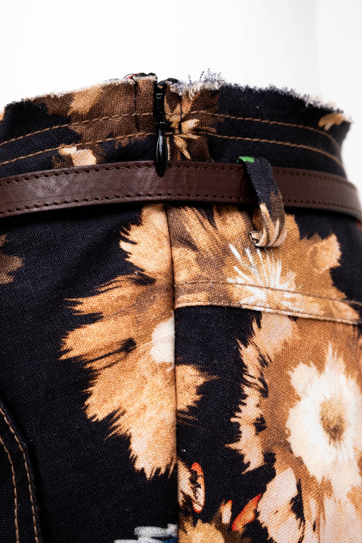 Dorothee Schumacher Brown Western Desert Print Midi Skirt Size 8