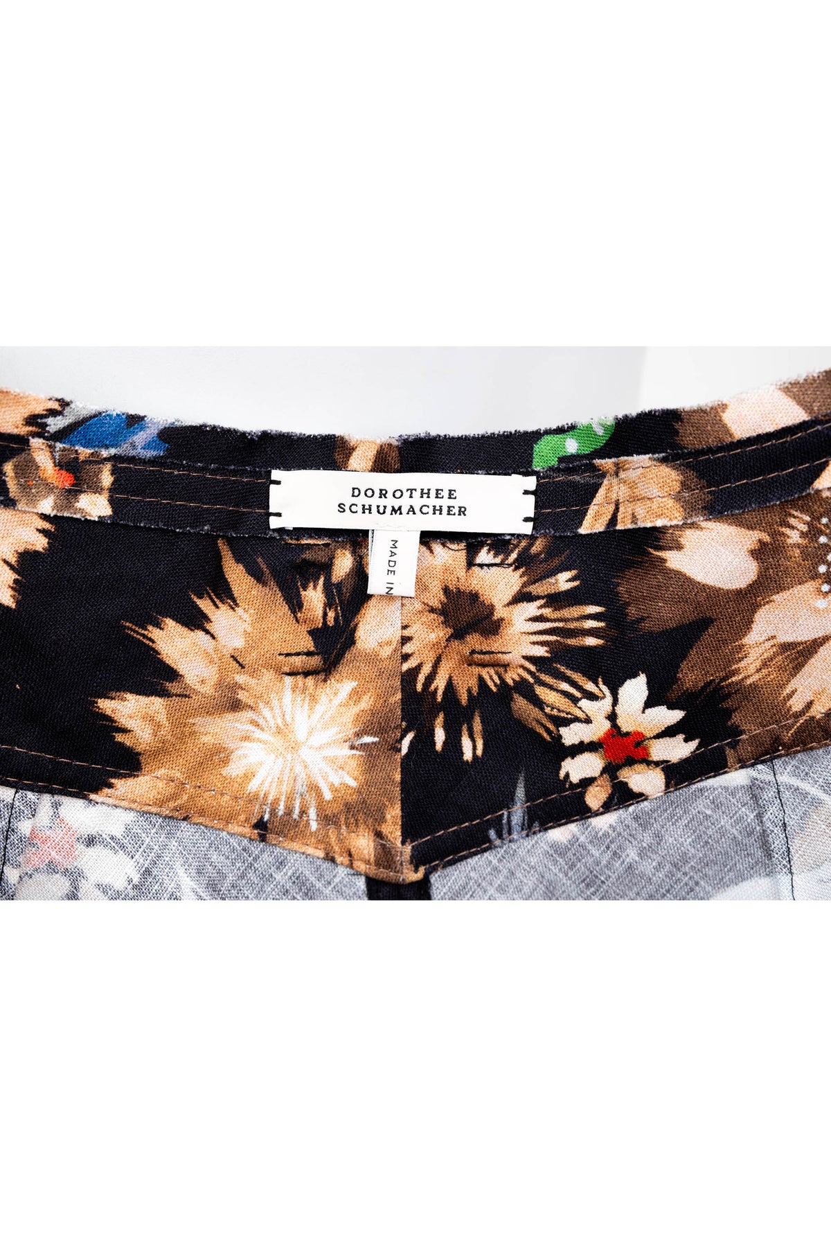 Dorothee Schumacher Brown Western Desert Print Midi Skirt Size 8