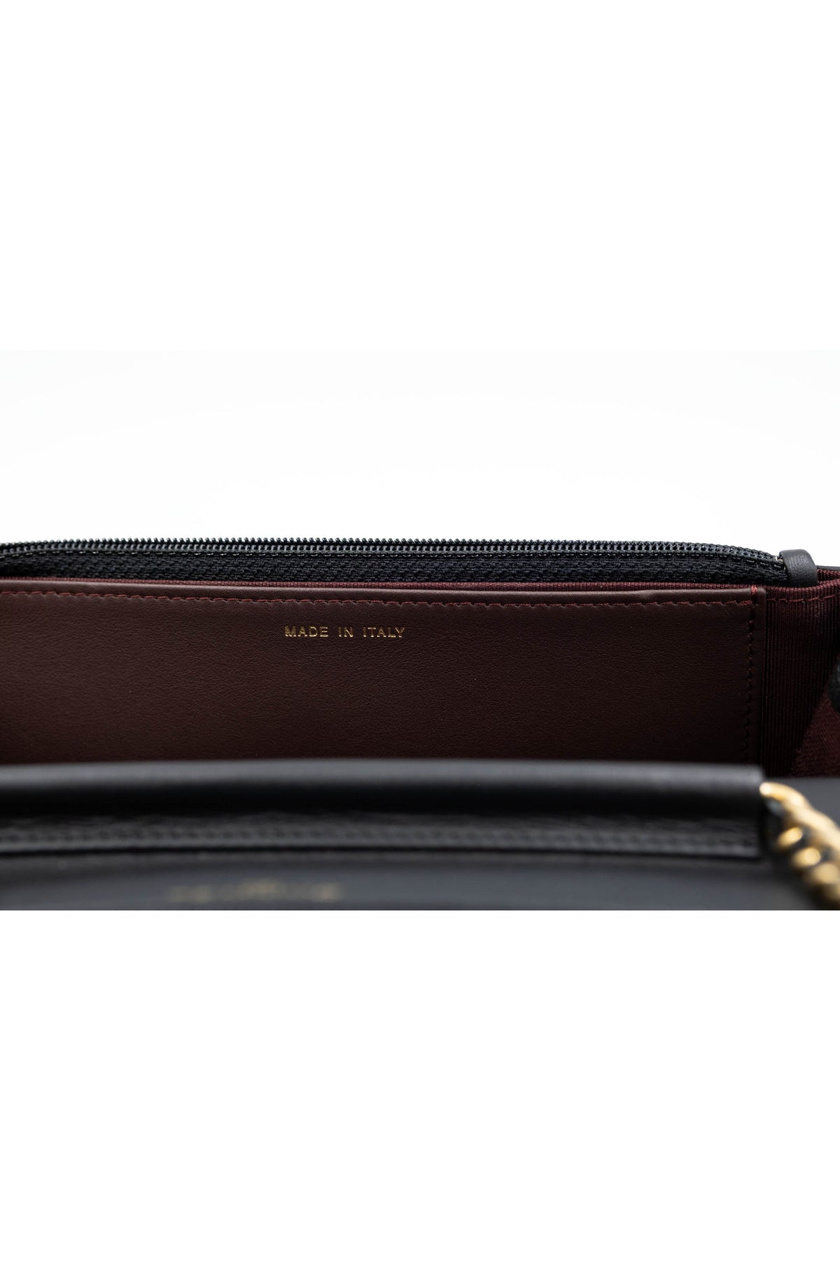 Chanel Black Paris Charms Reissue Wallet on A Chain