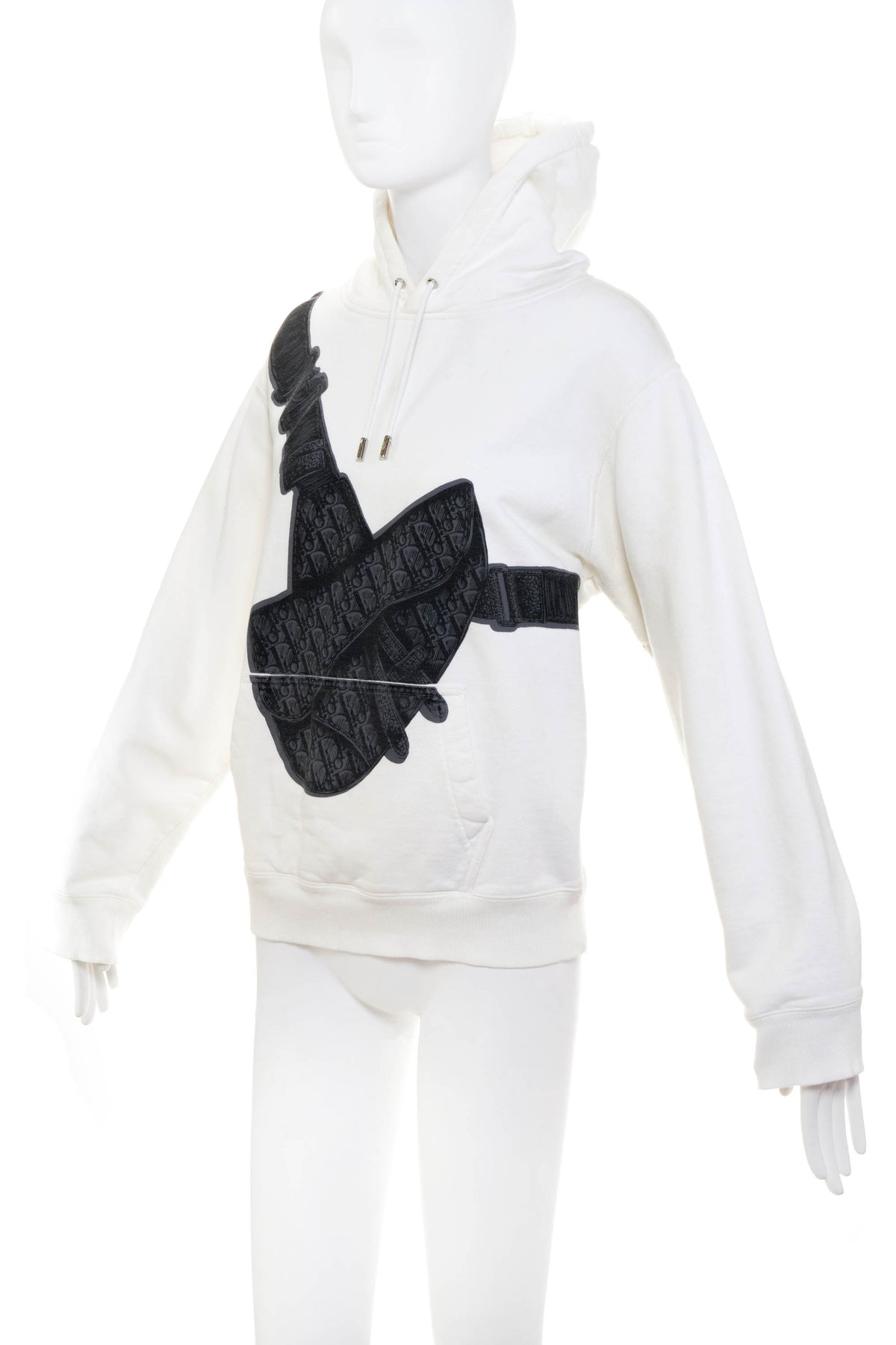 Dior white Saddle Bag Print Hoodie 2020 S/M