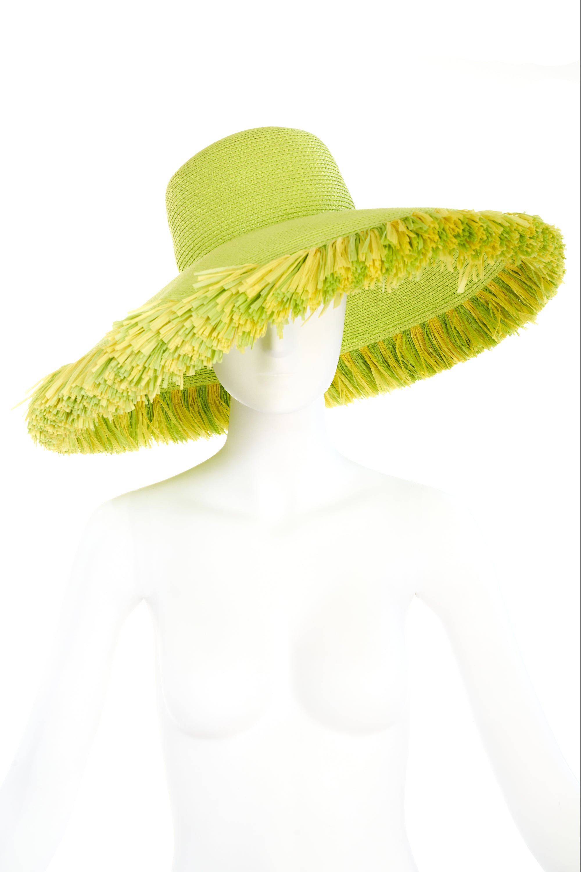 Eric Javits Lime Green Sun Hat