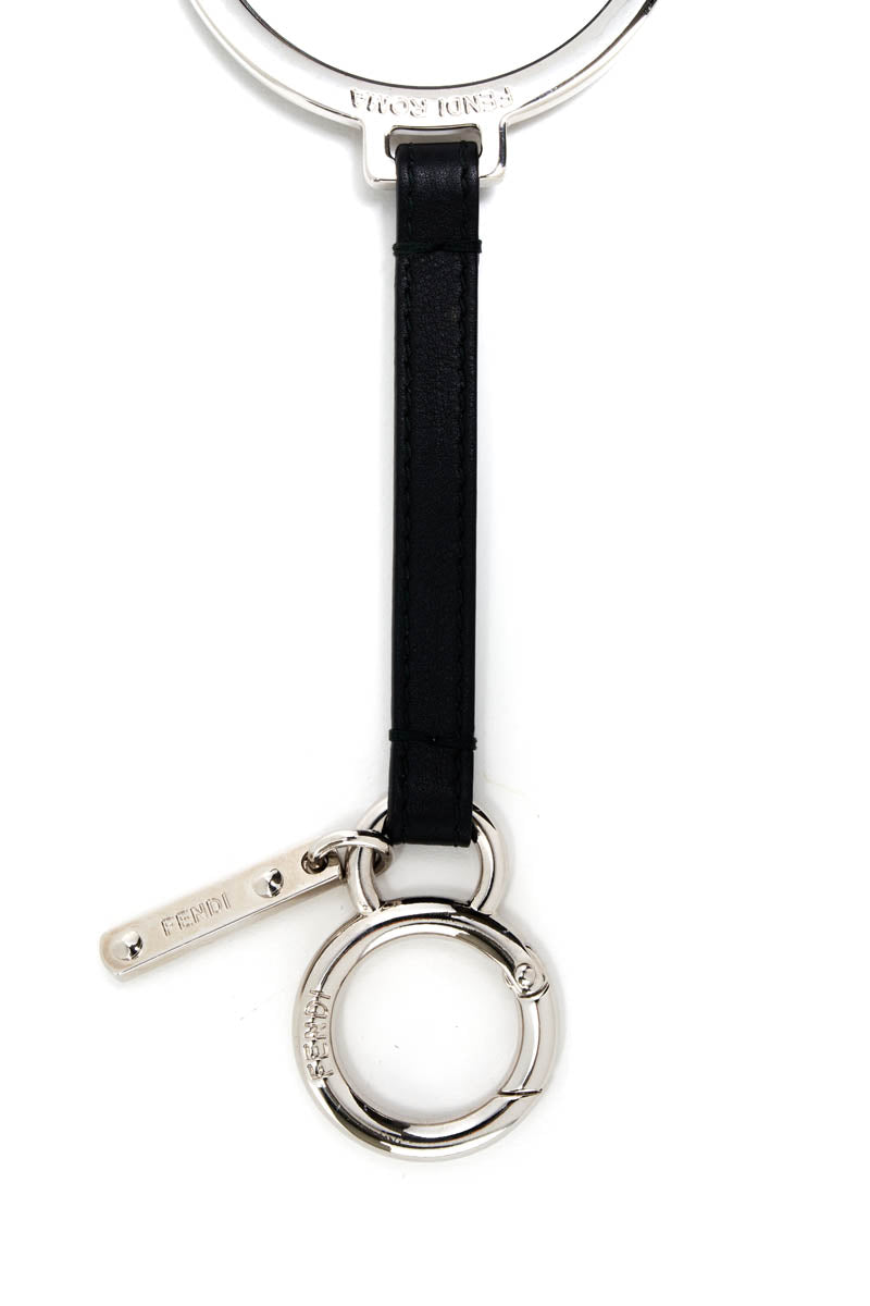 Fendi Fur Purse Charm Black and Yellow Monster Charm 2010&#39;s