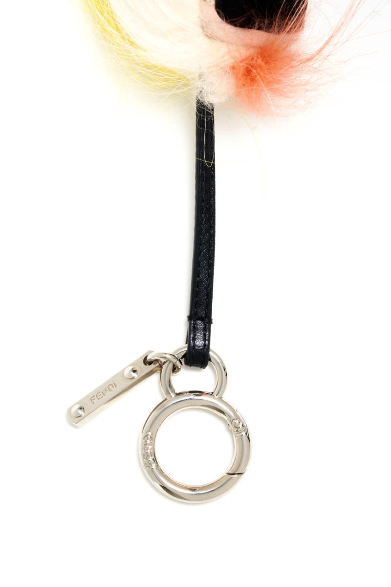 Fendi Mini Karlito Fur Purse Charm