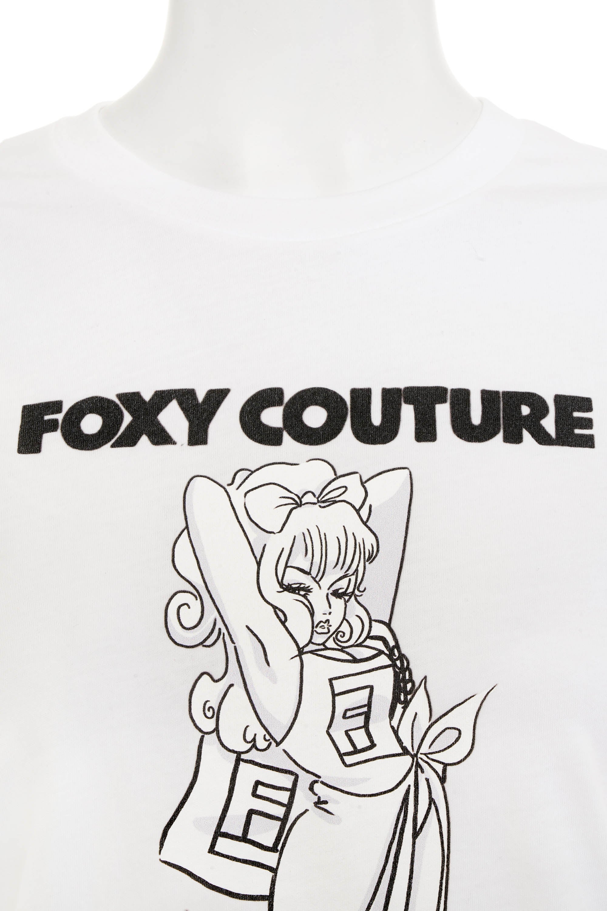 Foxy Couture Shop Tee Shirt Size Large