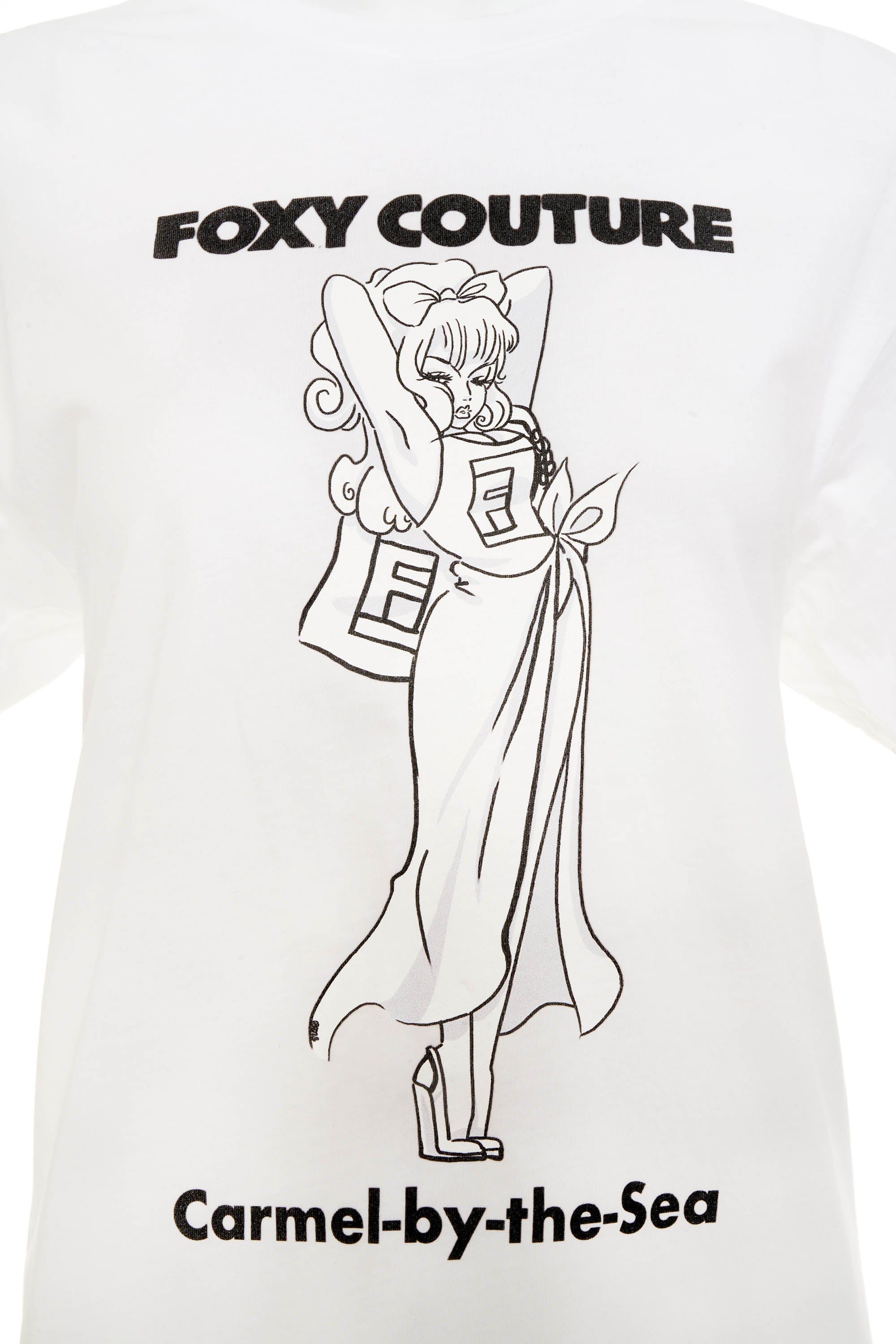 Foxy Couture Shop Tee Shirt Size Large