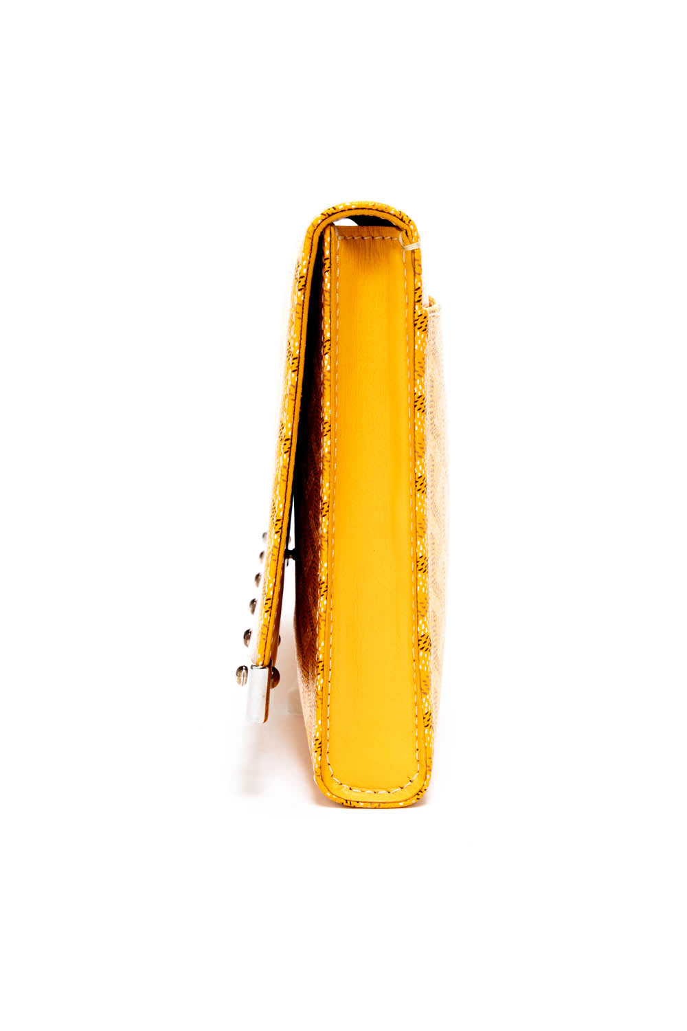 Goyard Yellow Goyardine Monte Carlo Clutch