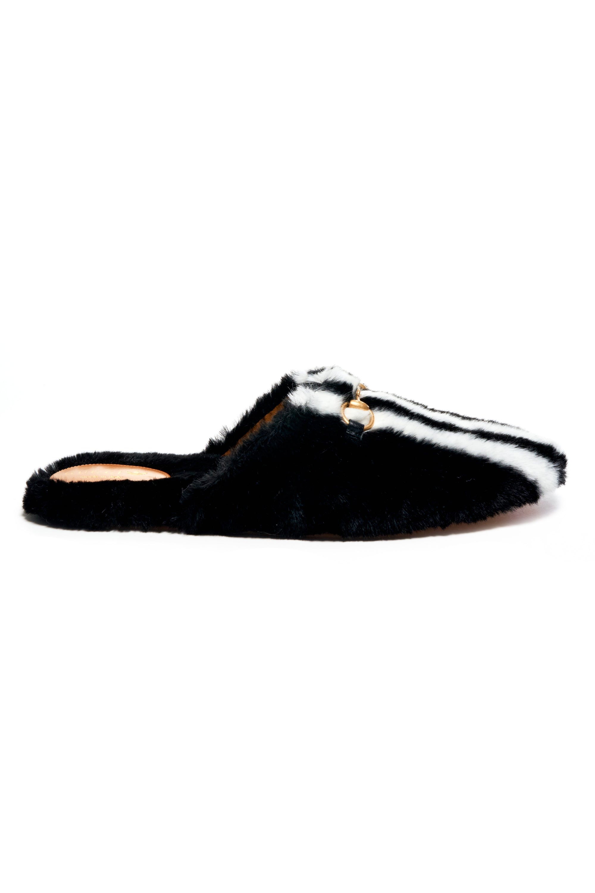 Fur mule slides on sale