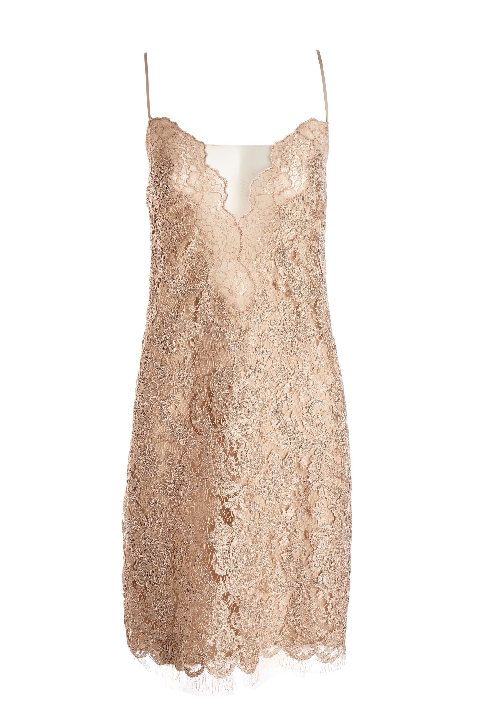 Gucci Nude Lace Dress Mini - Foxy Couture Carmel Gucci Nude Lace Dress Mini - Foxy Couture Carmel
