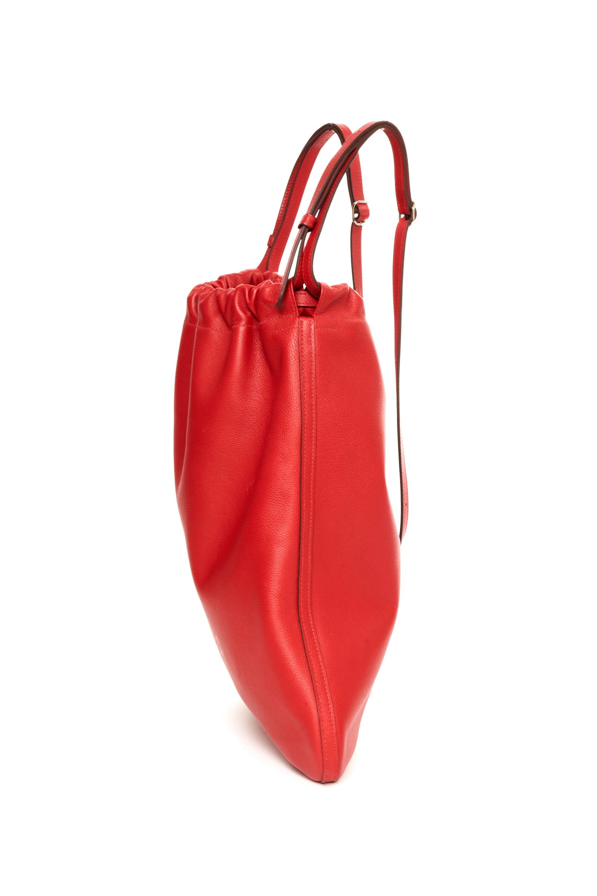 Hermes Rouge de Coeur Sellier Backpack 2019