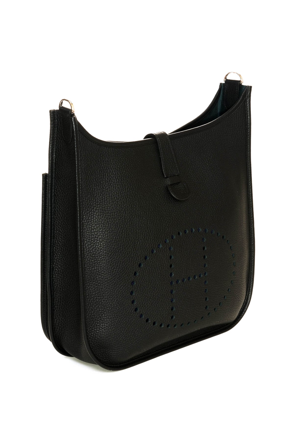 Hermes Black Clemence Evelyne III Crossbody bag Size 33