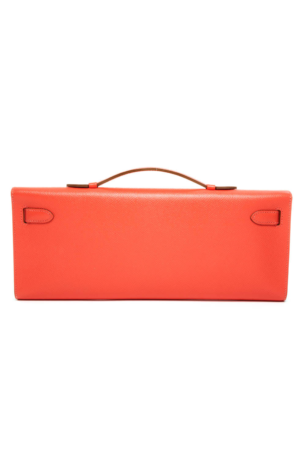 Hermes Kelly Cut Epsom Rose Jaipur Clutch 2015