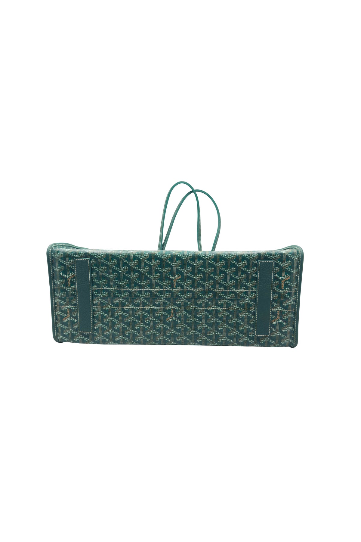 Goyard Vert Green Goyardine Sac Hardy Tote With Pouch 2021