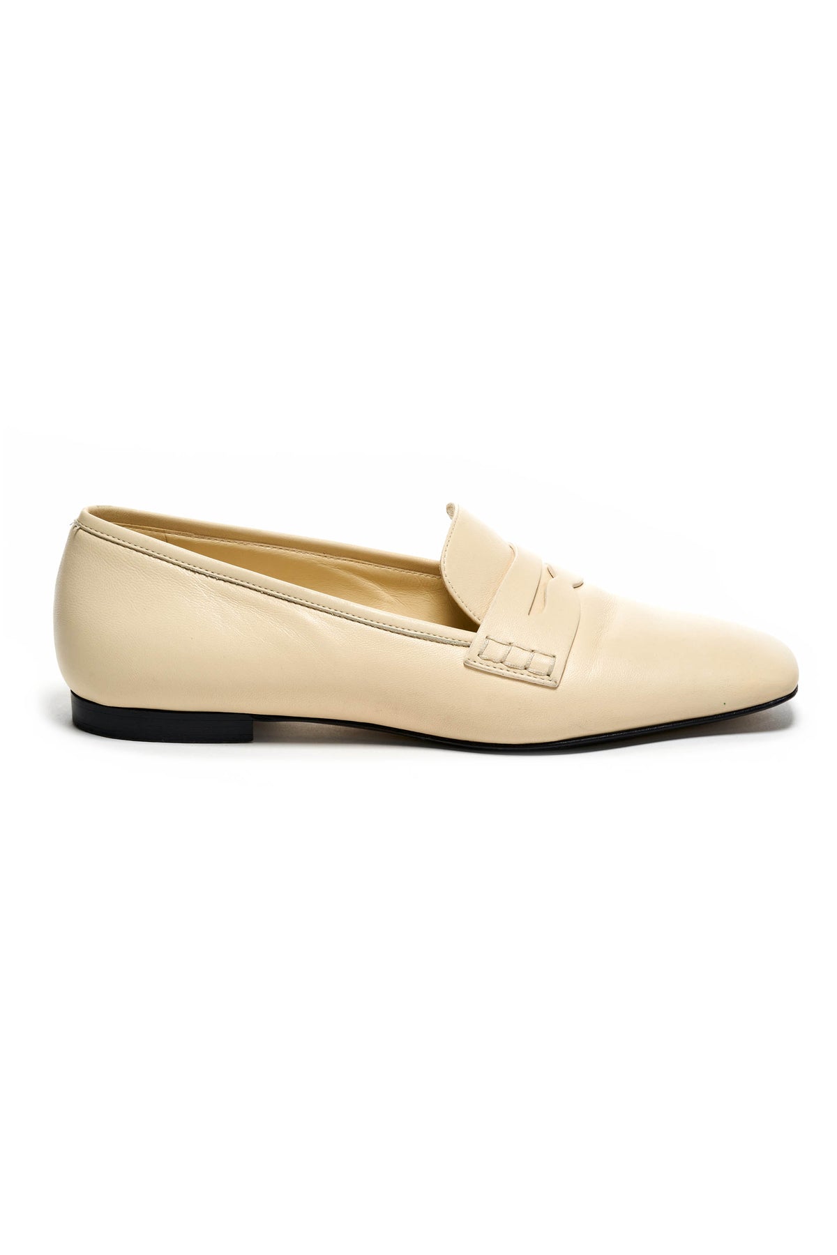 Khaite Bone White Loafers Size 7