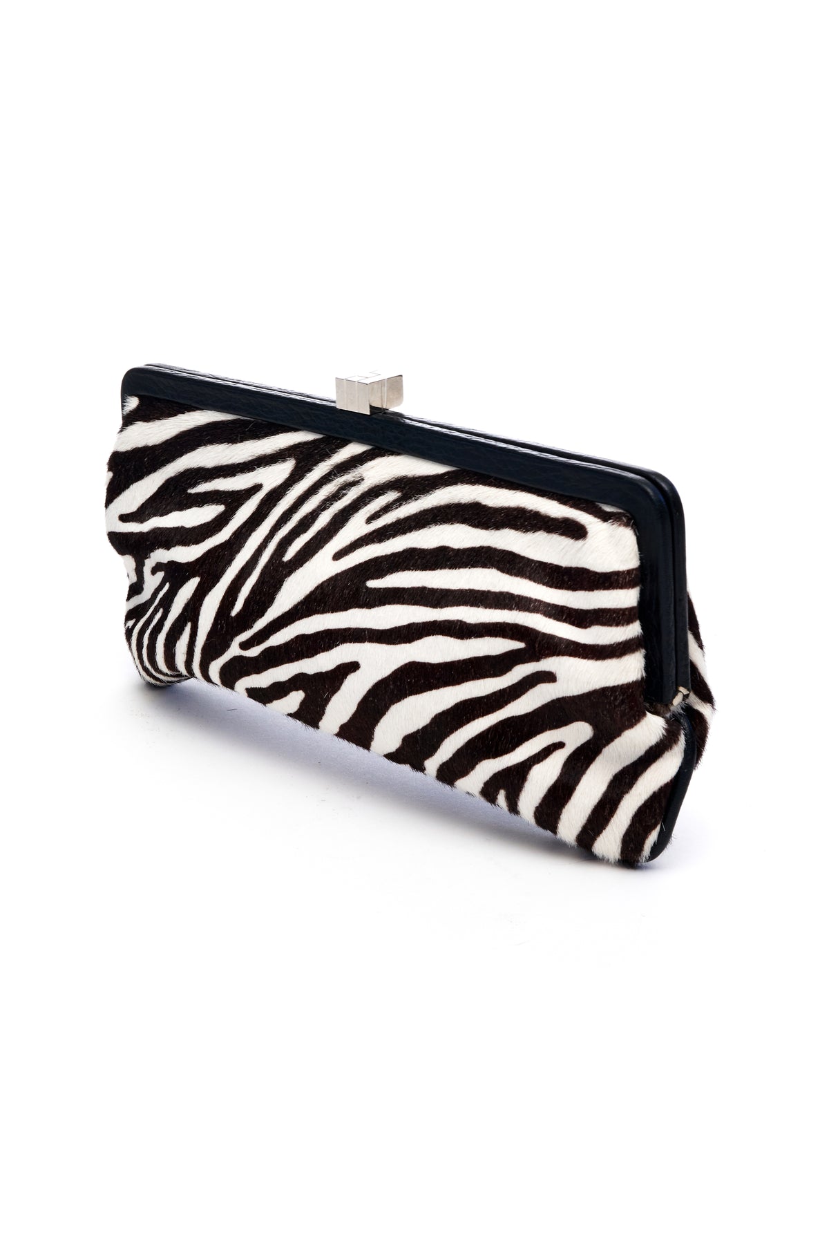 Lambertson Truex Zebra Striped Clutch