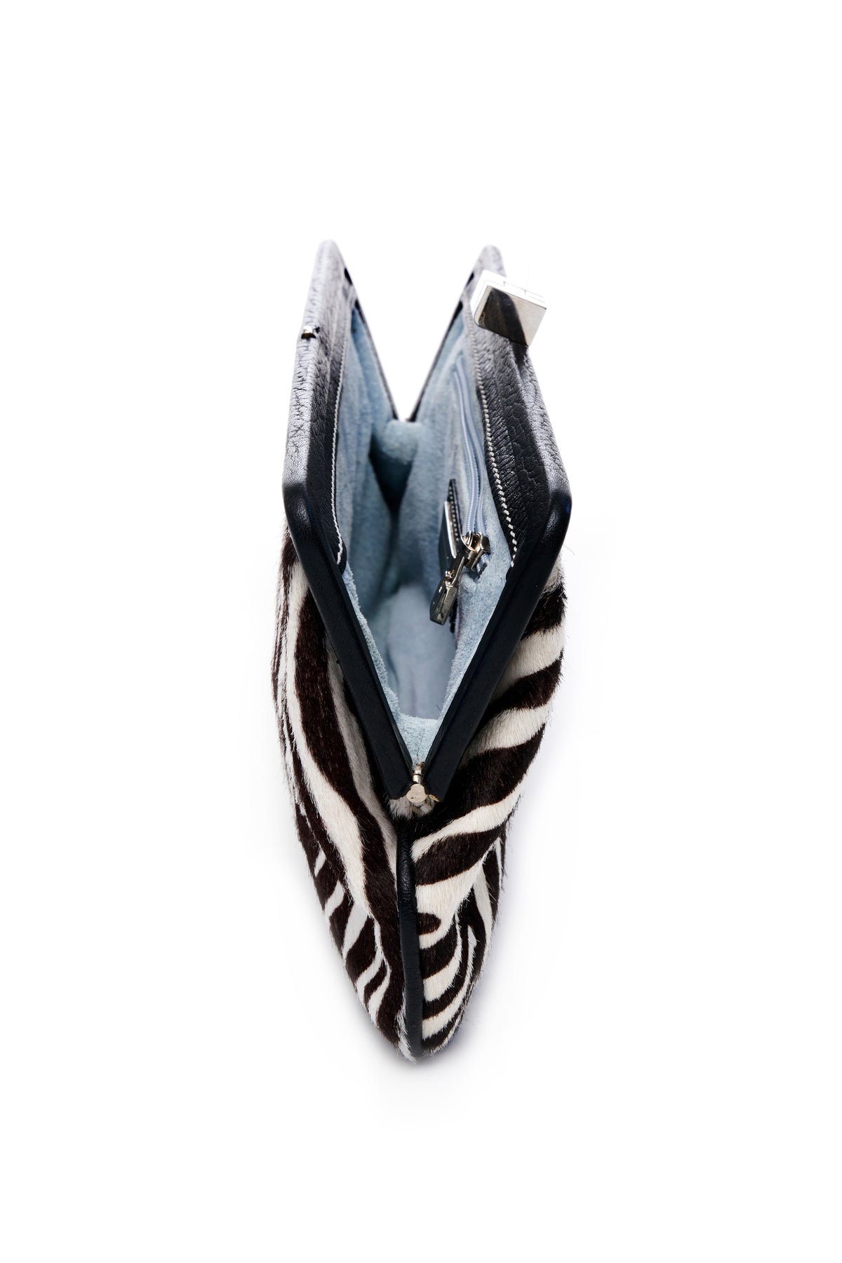 Lambertson Truex Zebra Striped Clutch