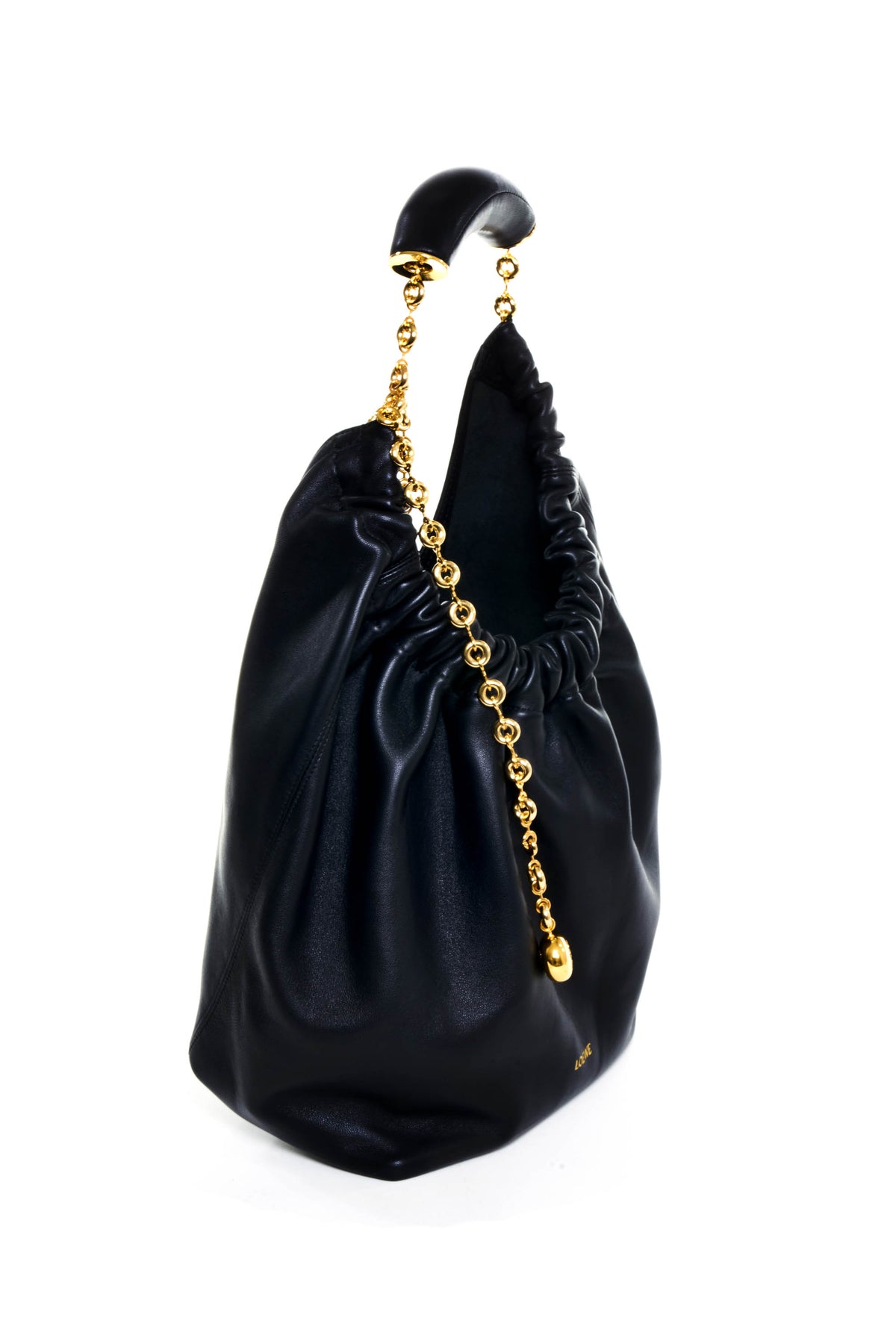 Loewe Black Napa Lambskin &quot;Squeeze&quot; Bag