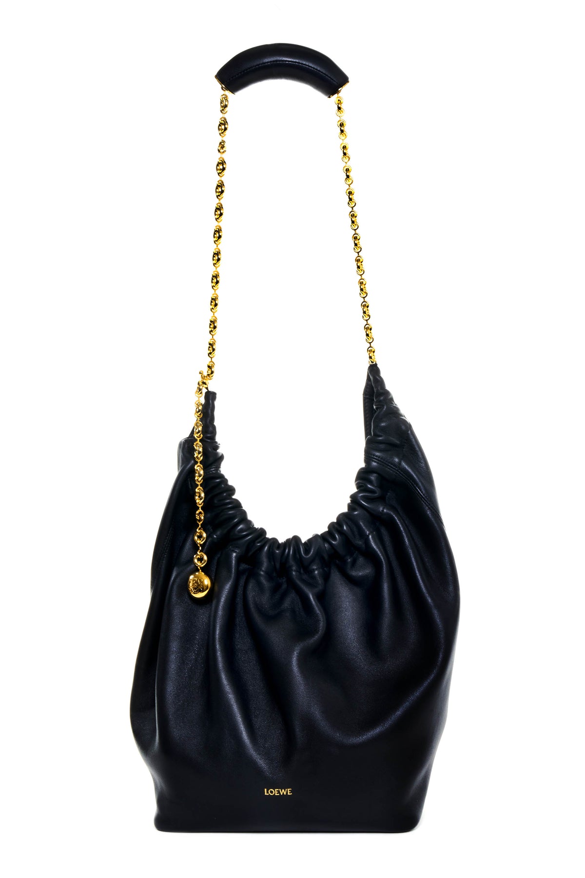 Loewe Black Napa Lambskin &quot;Squeeze&quot; Bag