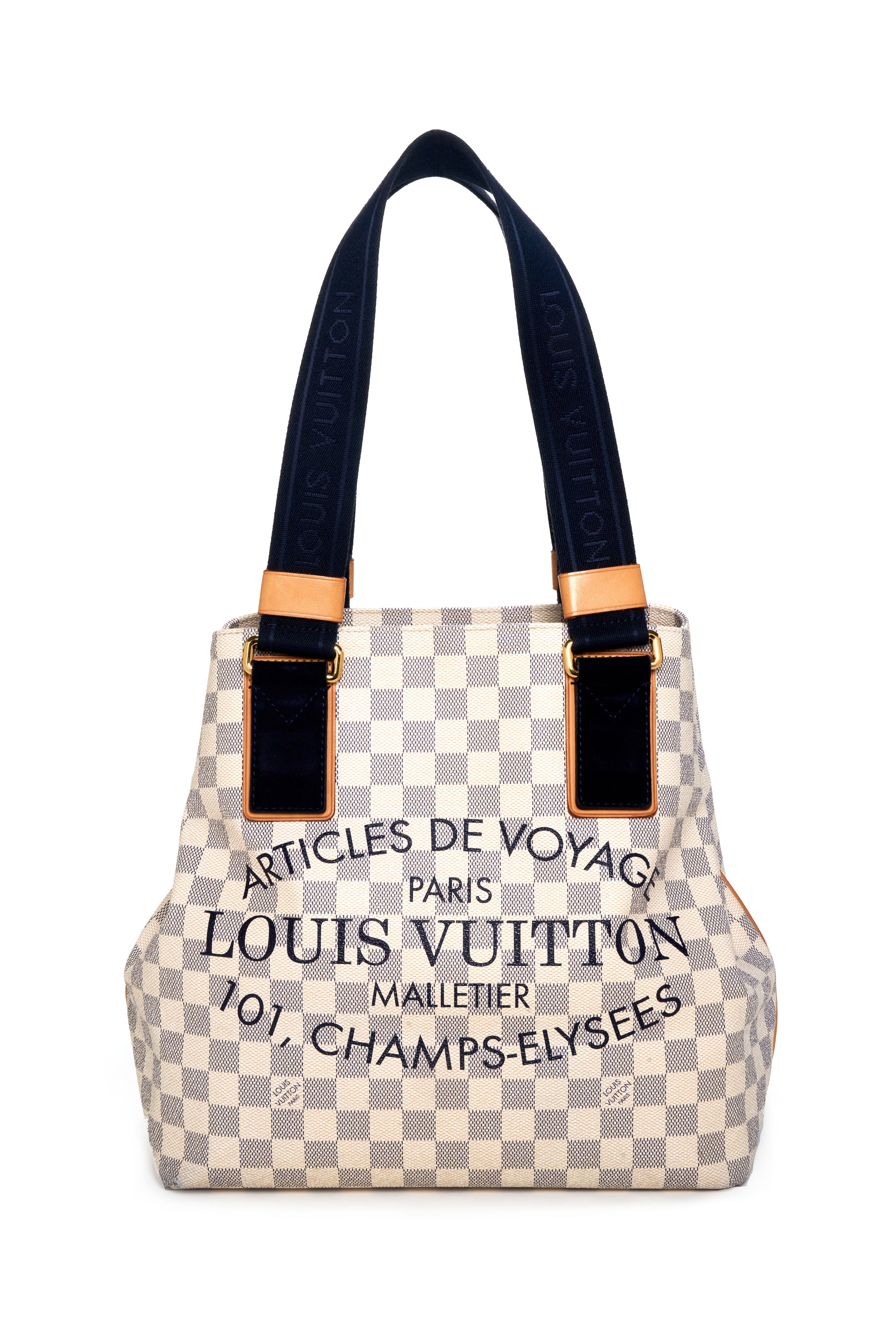Louis Vuitton "Articles de Voyage" Damier Azure Tote