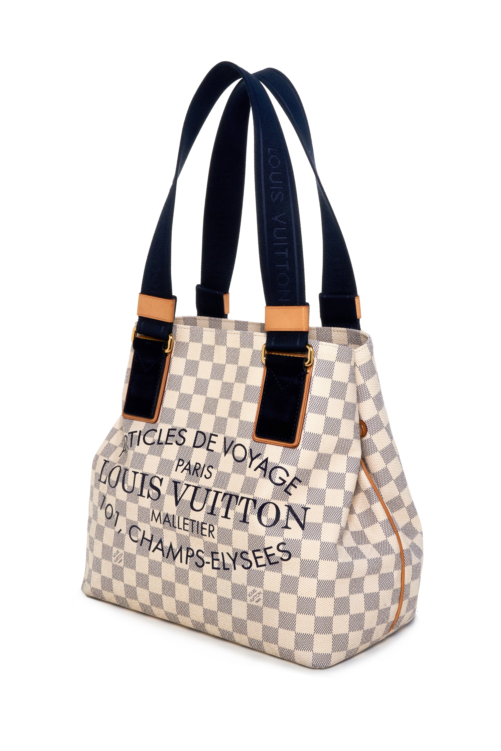 Louis Vuitton "Articles de Voyage" Damier Azure Tote