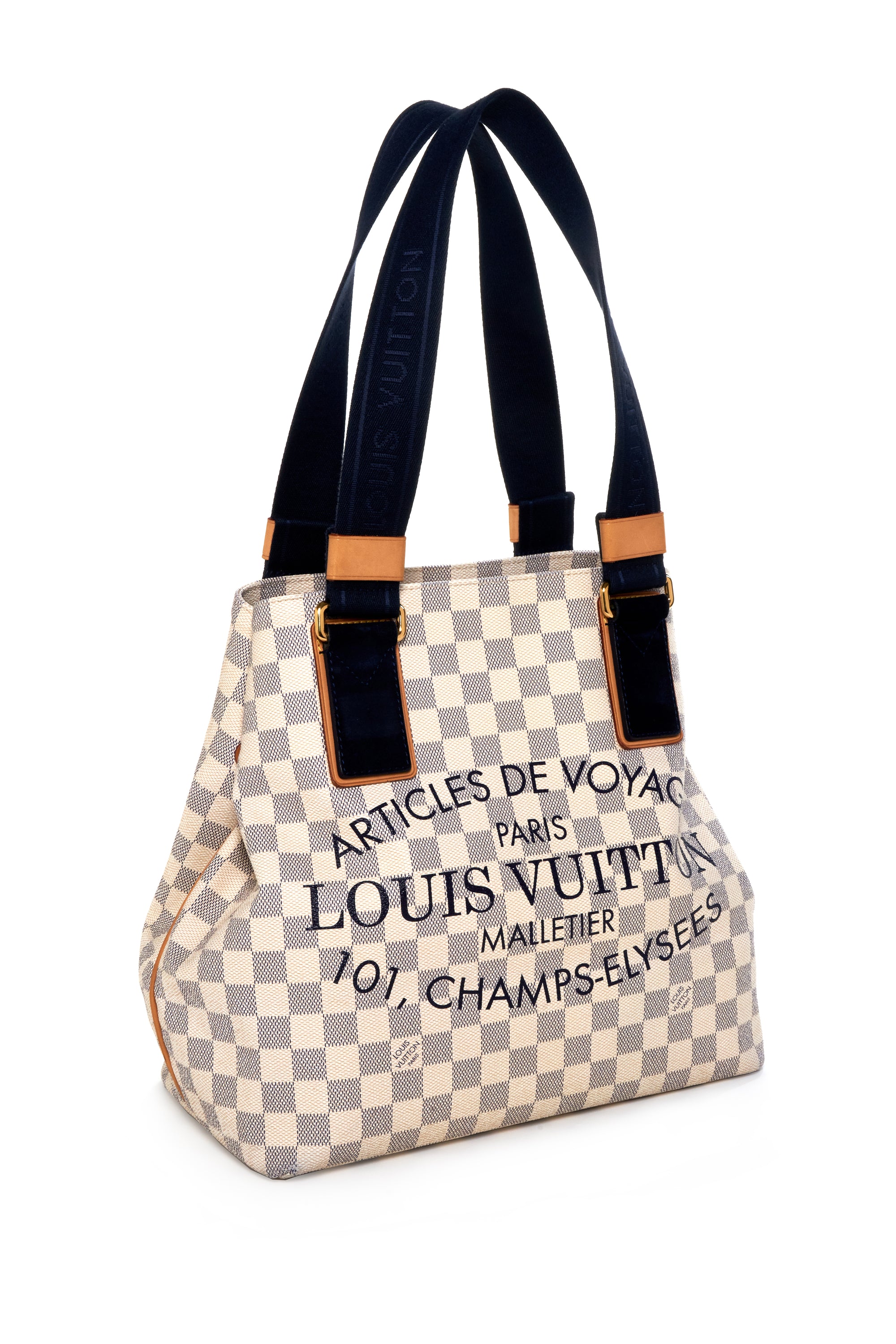 Louis Vuitton "Articles de Voyage" Damier Azure Tote