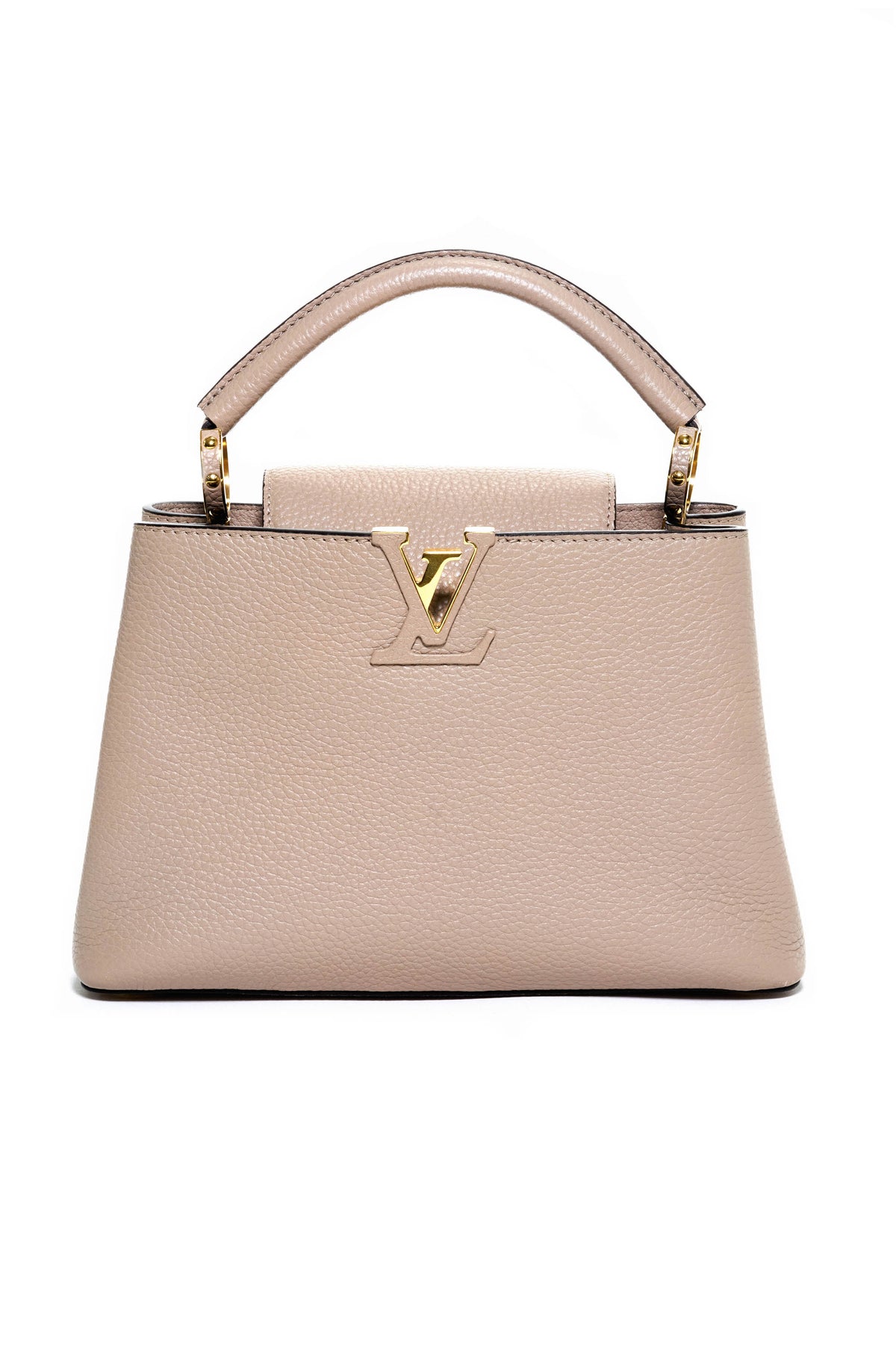 Louis Vuitton Taurillon Galet Capucines BB