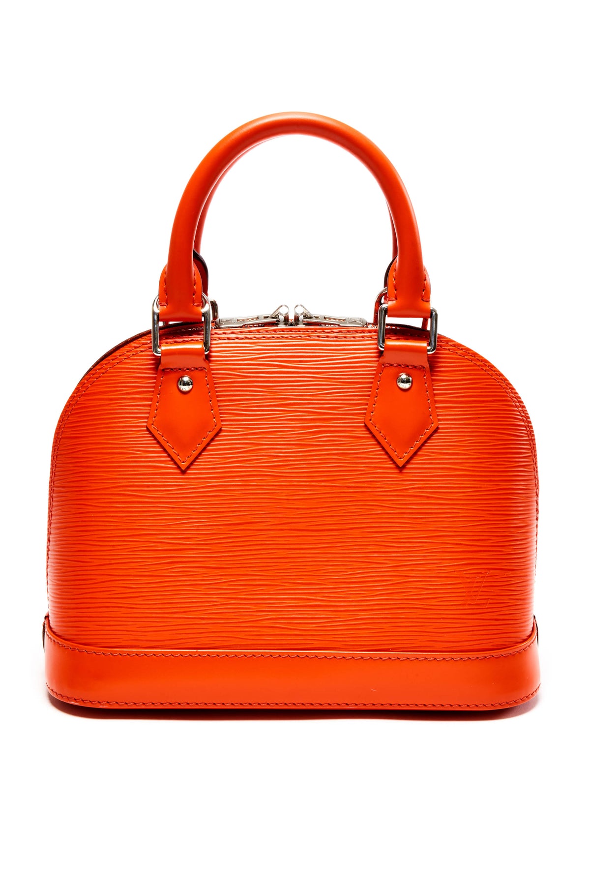Louis Vuitton BB Pimento Orange Epi Alma Purse