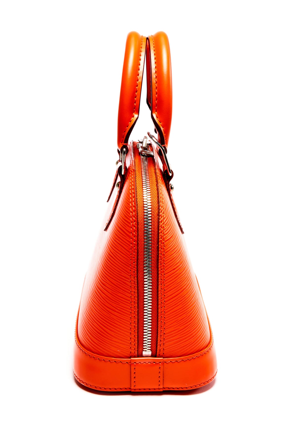 Louis Vuitton BB Pimento Orange Epi Alma Purse