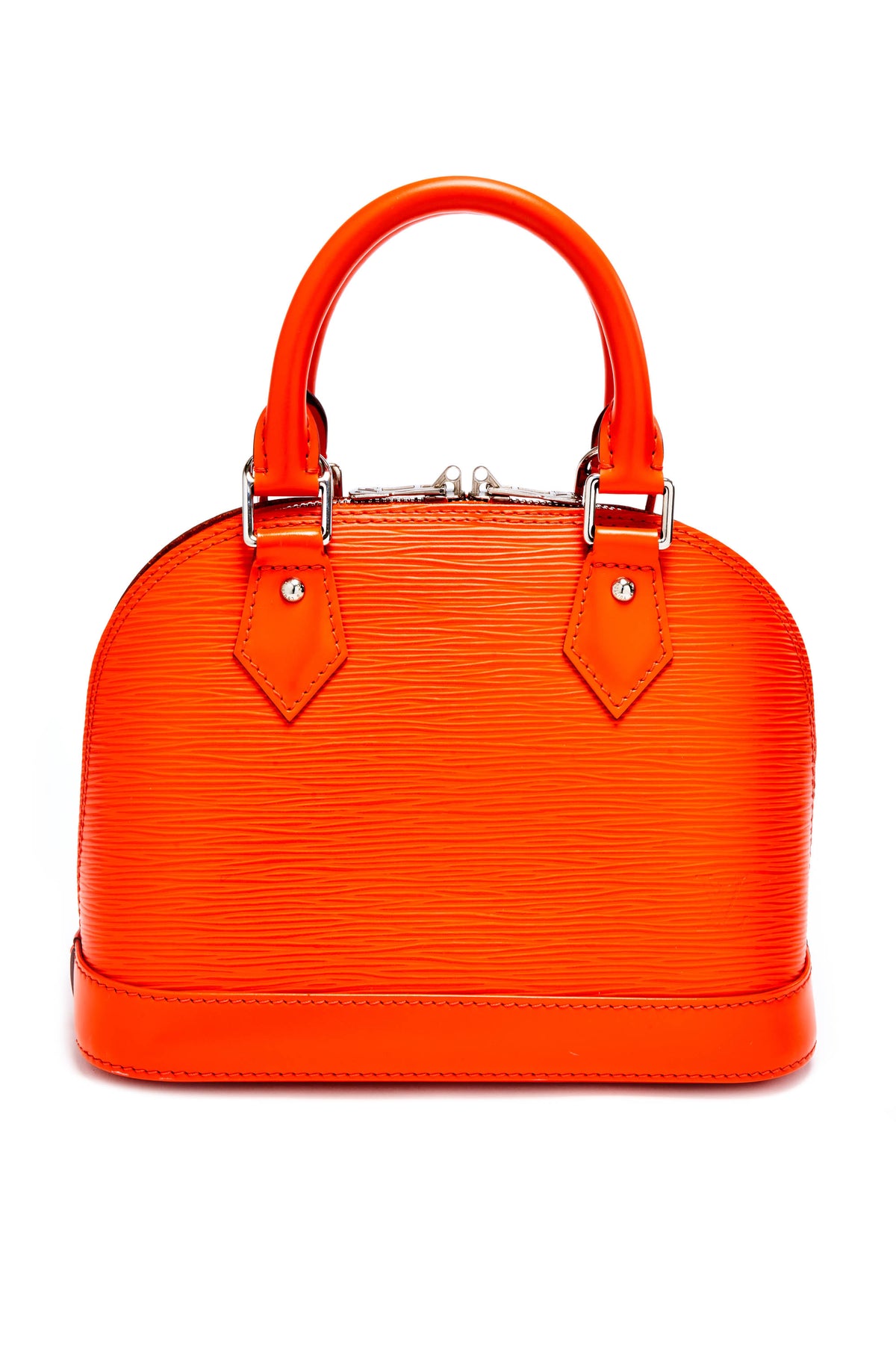 Louis Vuitton BB Pimento Orange Epi Alma Purse