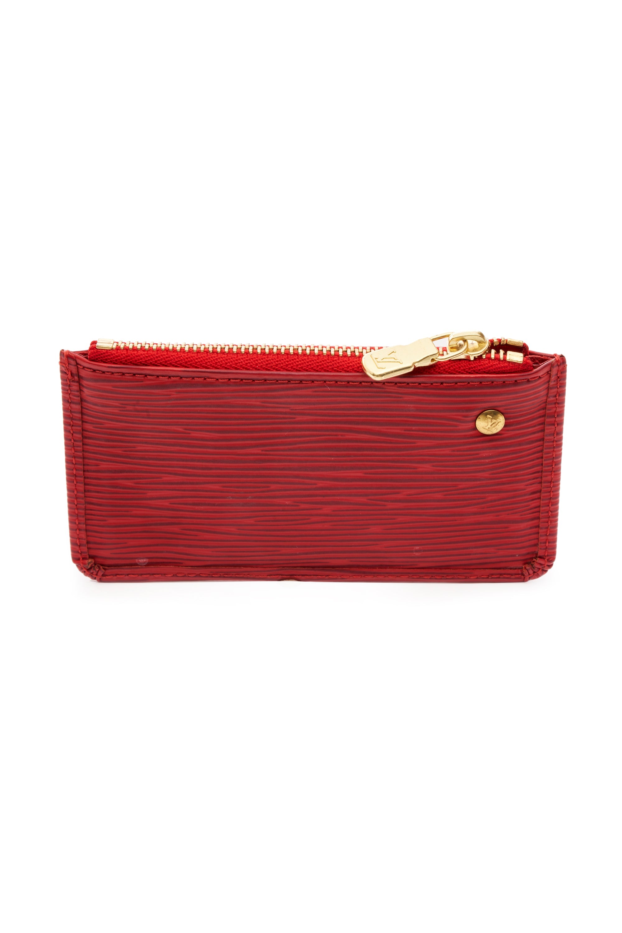 Louis Vuitton Red Epi Leather Mini Key Pouch