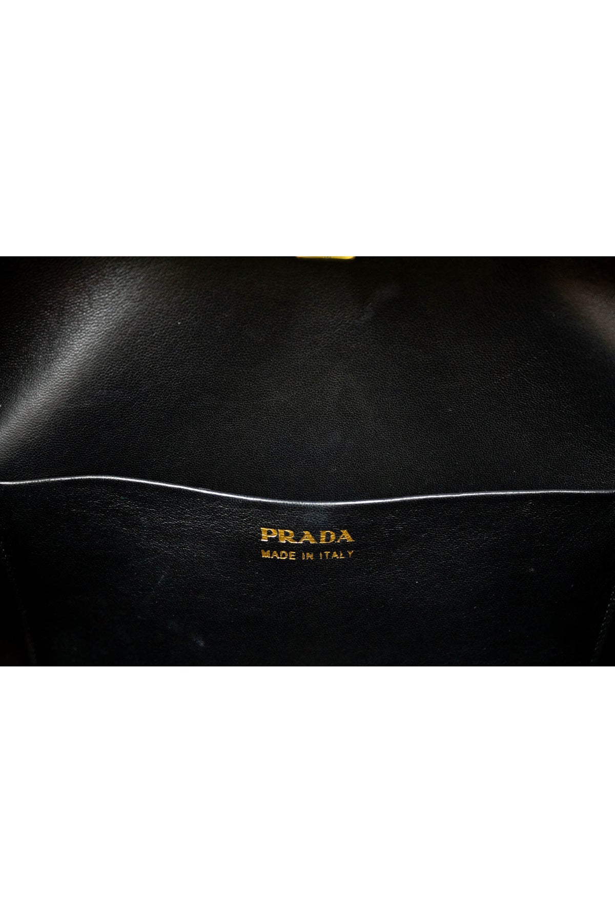 Prada Black Spazzolato Triangle Metal Top Handle Lady Purse With Lace Skirt Dust Bag