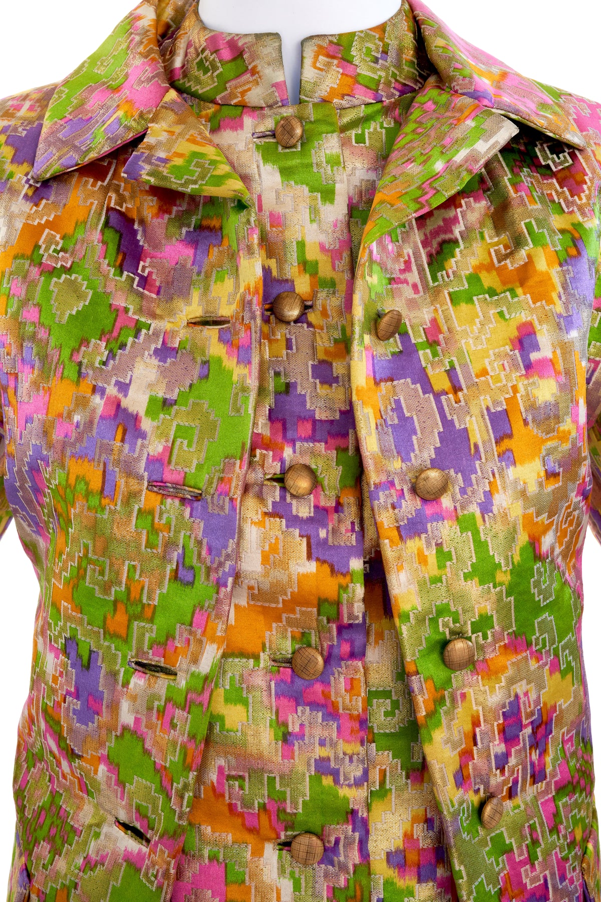 Christian Dior 1960&#39;s Marc Bohan Three Piece Lame Set