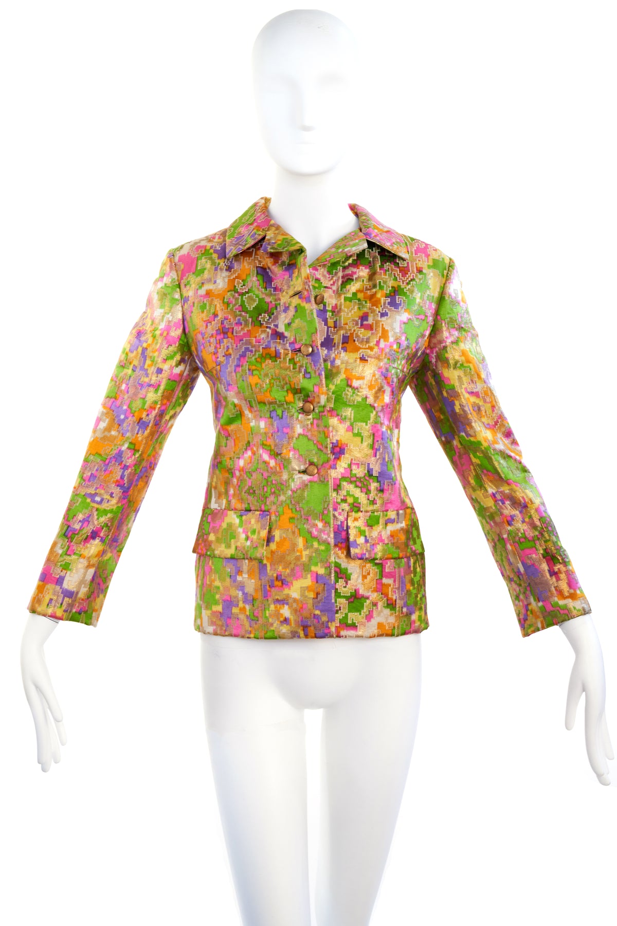 Christian Dior 1960&#39;s Marc Bohan Three Piece Lame Set