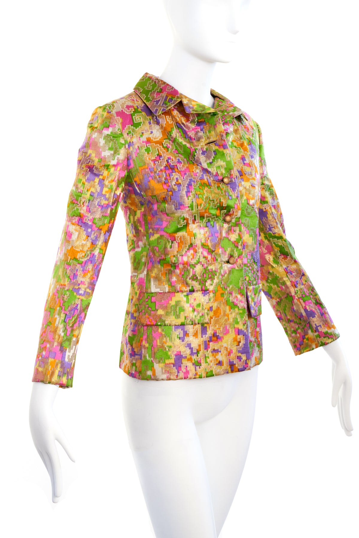 Christian Dior 1960&#39;s Marc Bohan Three Piece Lame Set