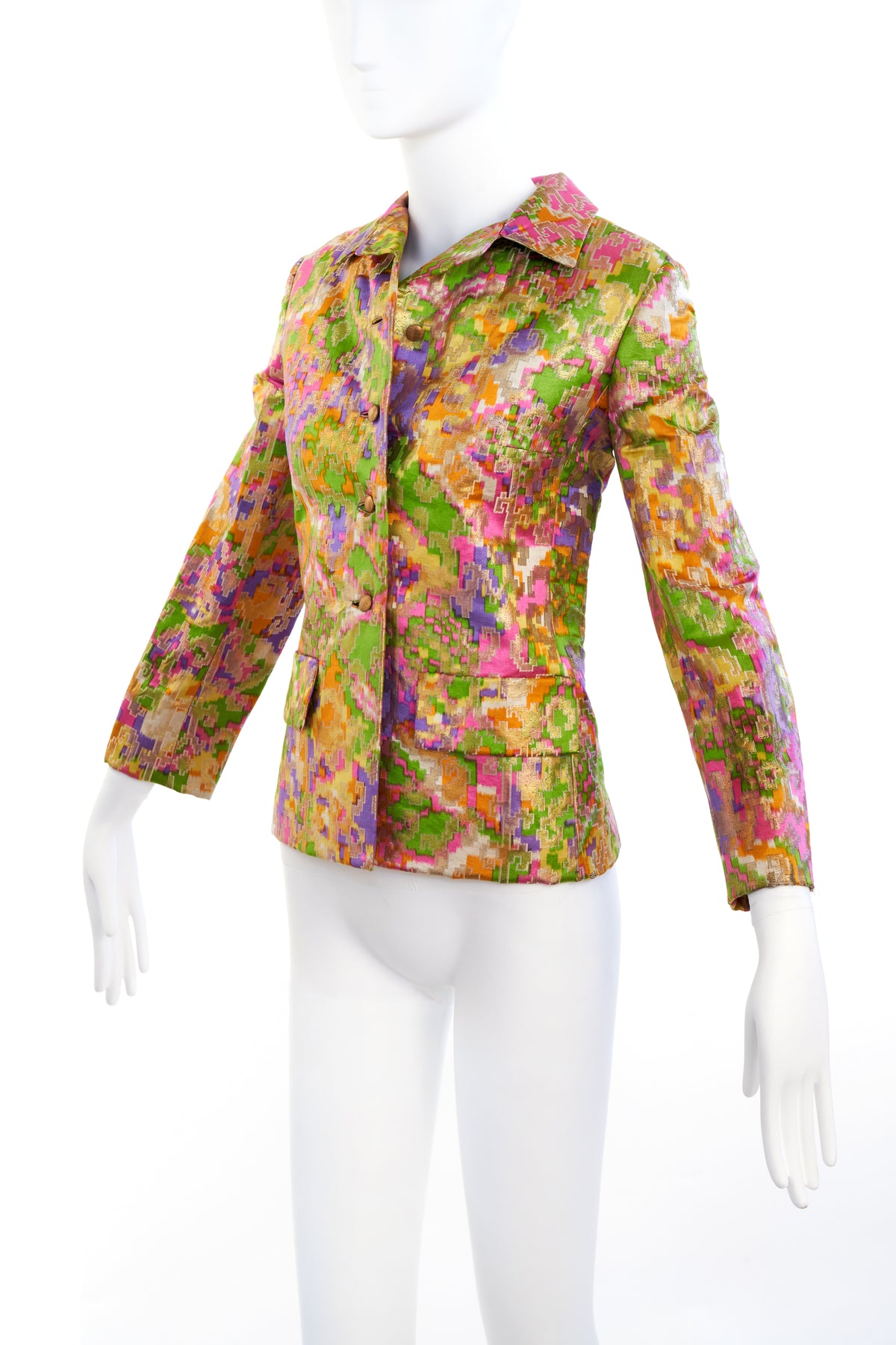 Christian Dior 1960&#39;s Marc Bohan Three Piece Lame Set