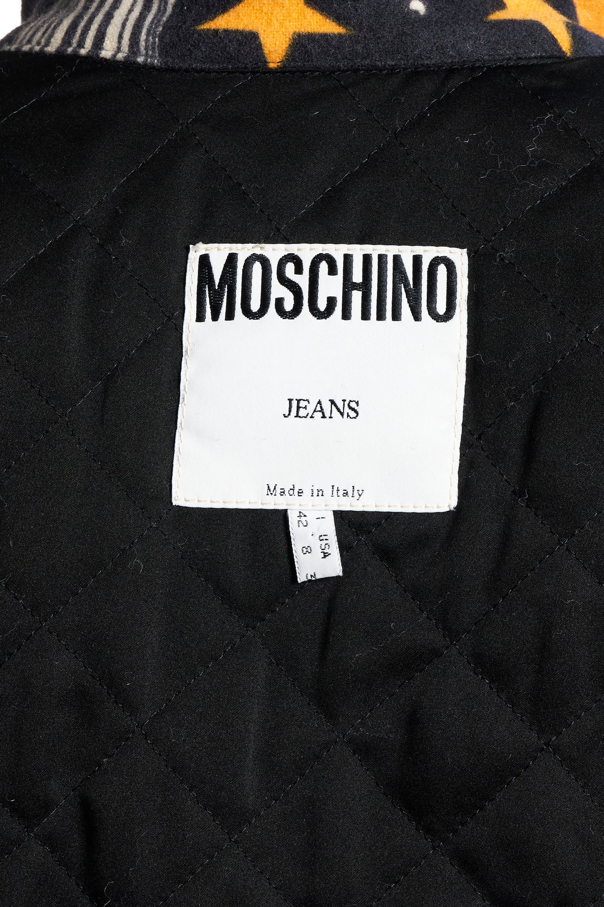 Moschino Jeans Black Atelier Cropped Jacket