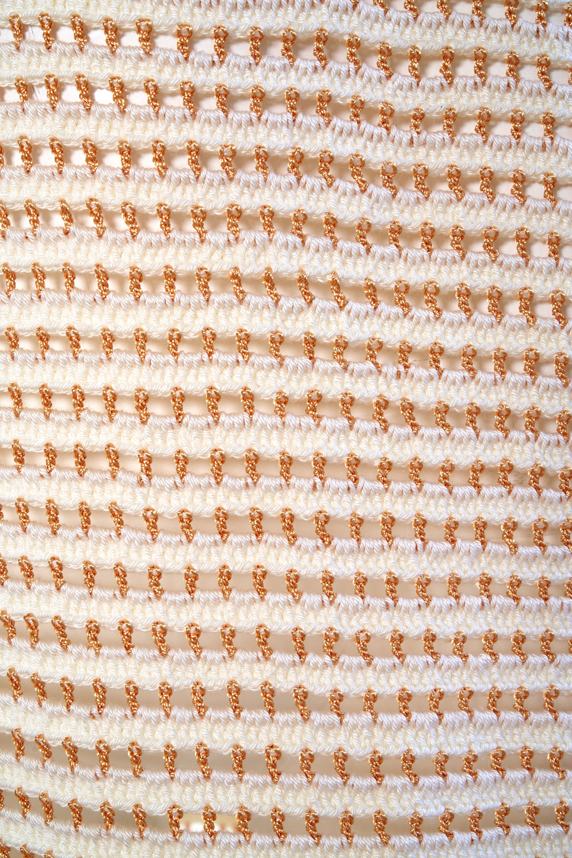 My Beachy Small Side Beige Crochet Short Dress