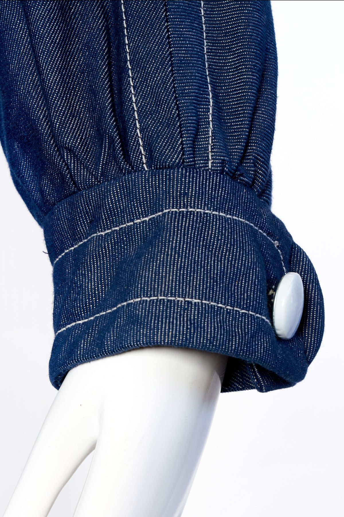 Pierre Cardin Vintage Denim Coat Mini MOD 1960’s Dress