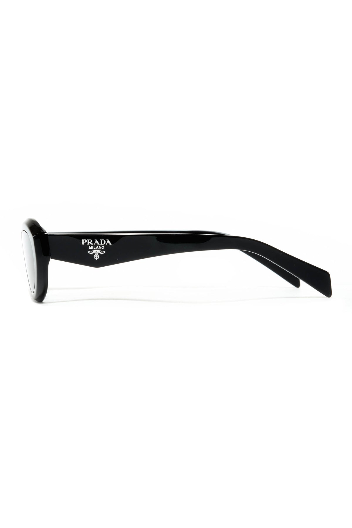 Prada Black Geometric Panel Sunglasses