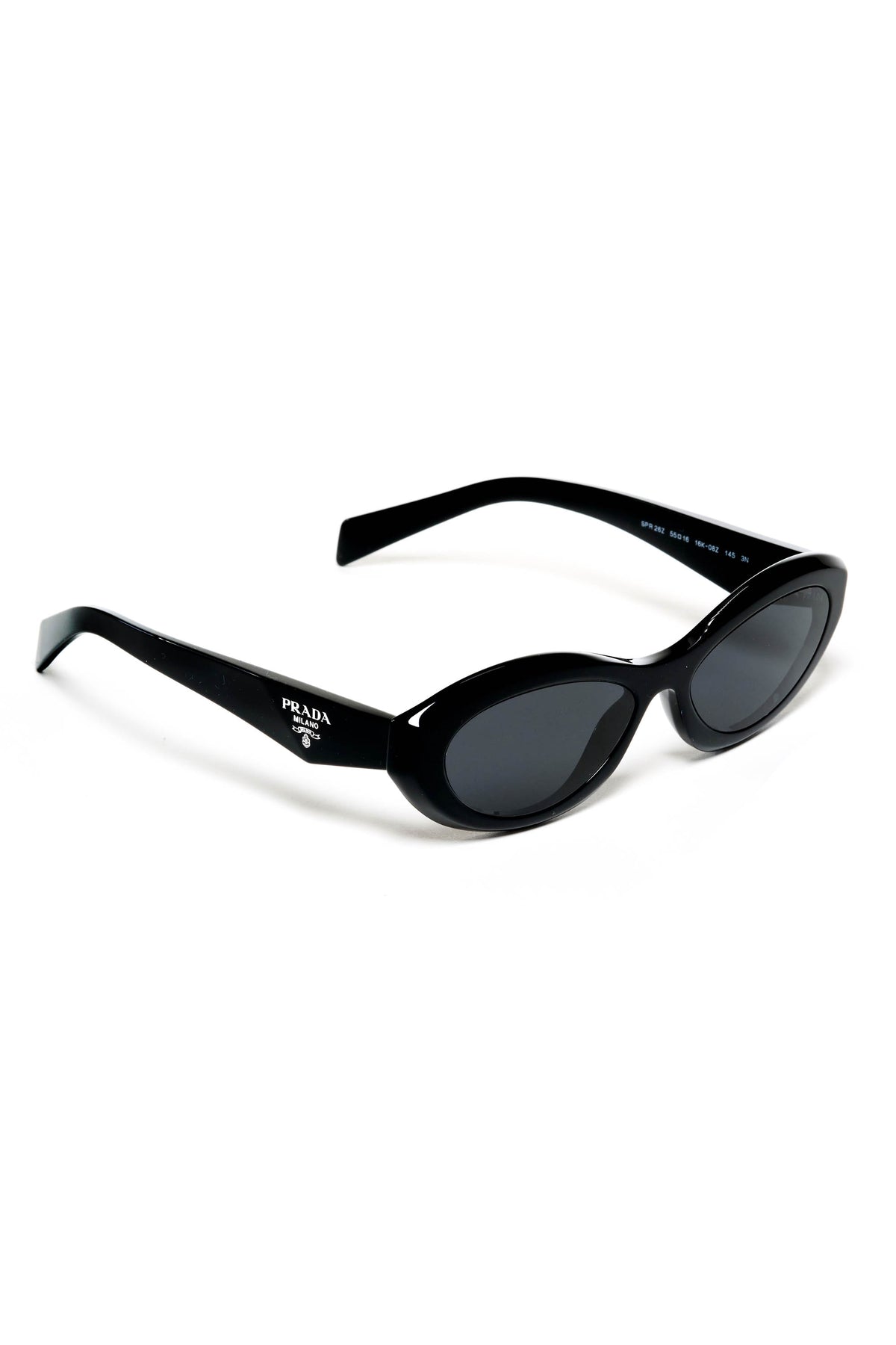 Prada Black Geometric Panel Sunglasses