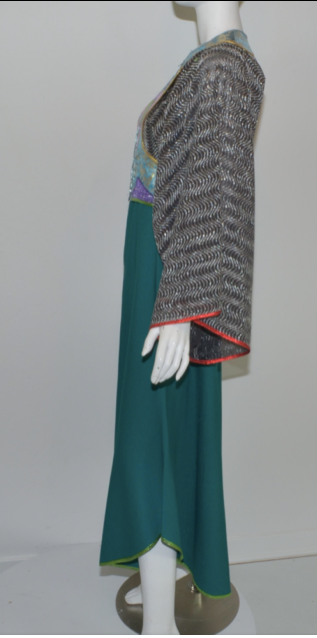 Kaisik Wong Art to Wear Obiko Jacket & Dress Ensemble